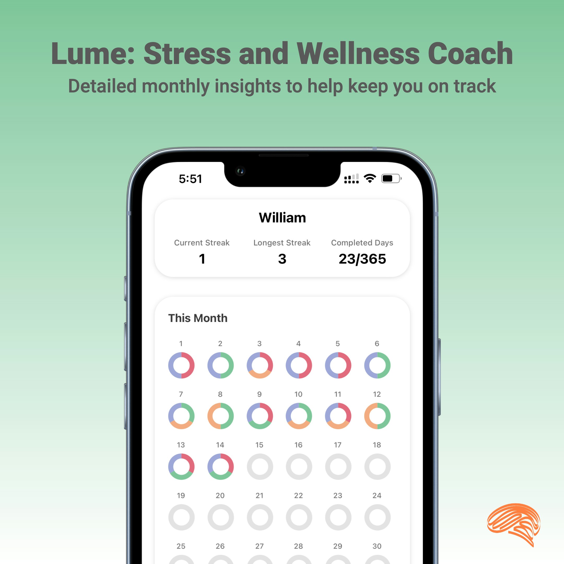 Lume: Stress and Wellness Coach gallery image