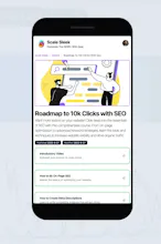 Road to 10,000 clicks with SEO gallery image