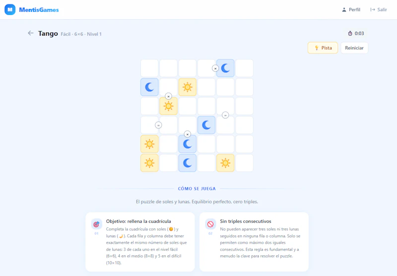 MentisGames screenshot 2