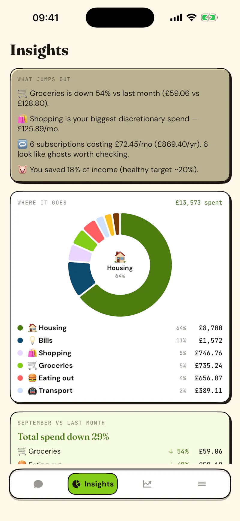 Penny - On Device Money Friend screenshot 1