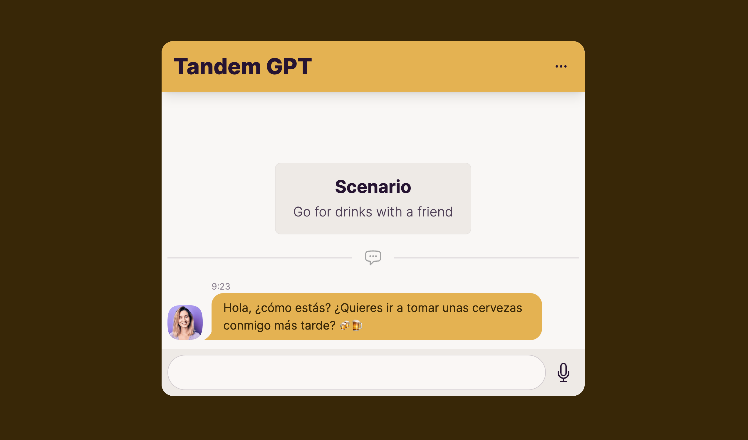 Média Tandem gpt - Pratiquez des langues avec une IA de pointe 3