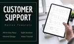 Notion Customer Support Template image
