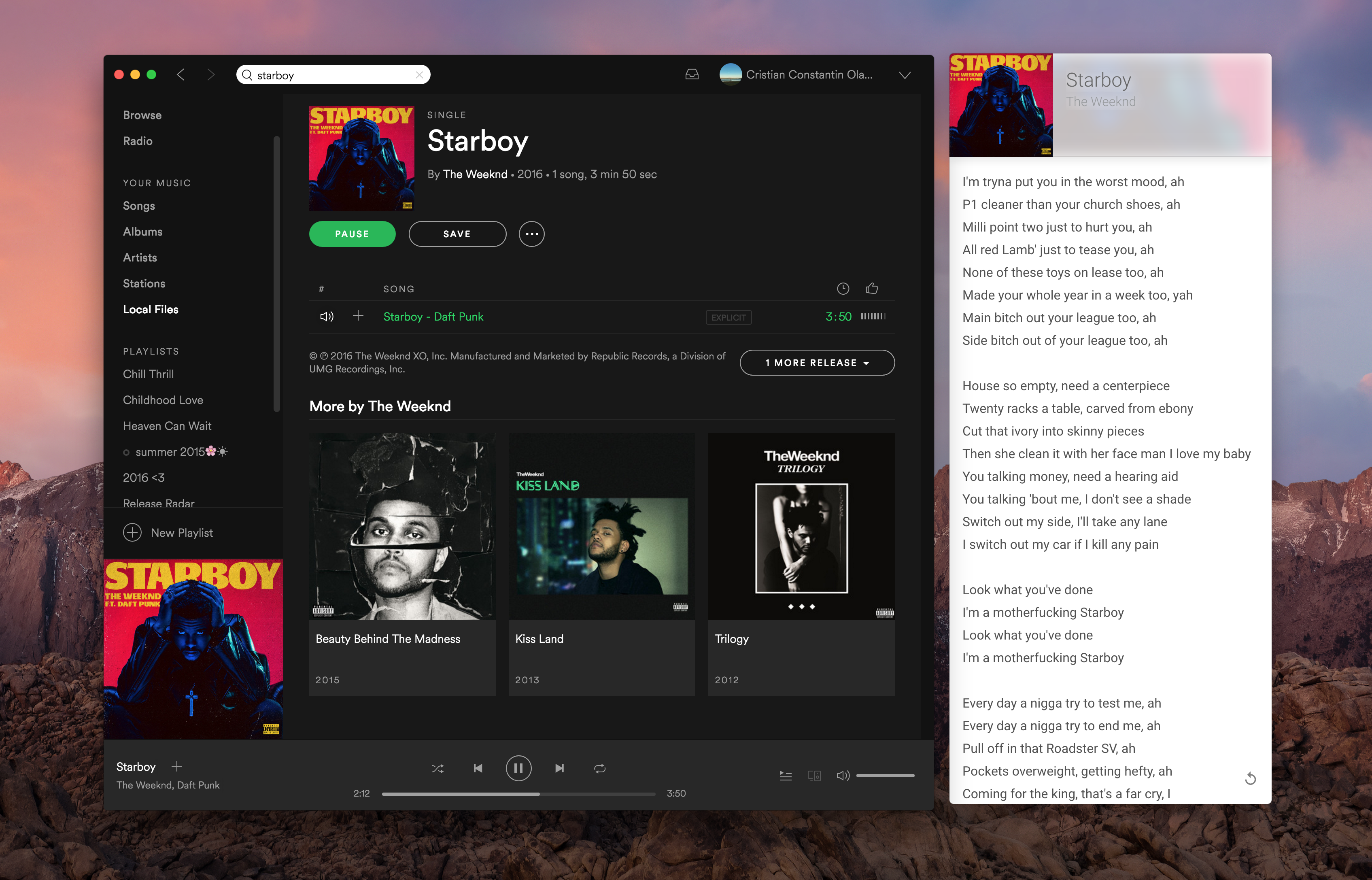 Lyricfier gallery image