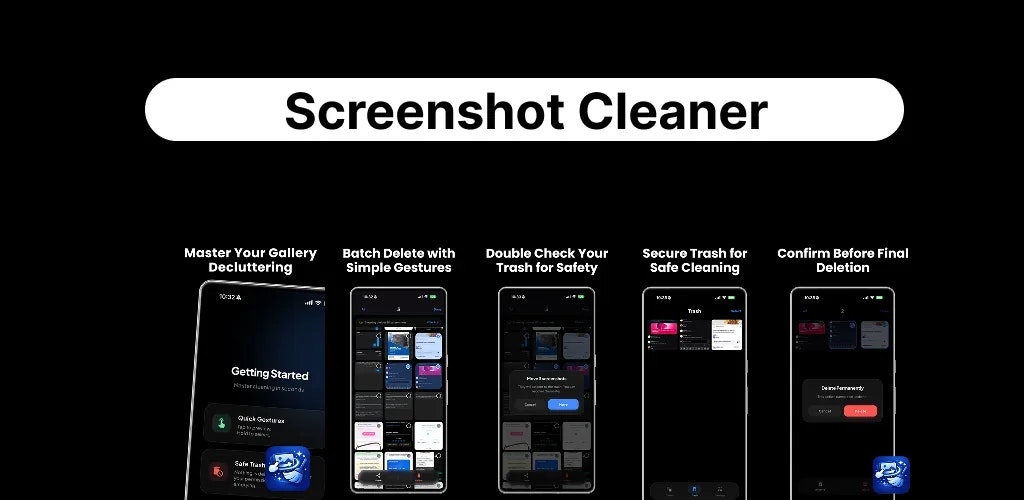 Screenshot Cleaner - Main product screenshot demonstrating key features and user interface