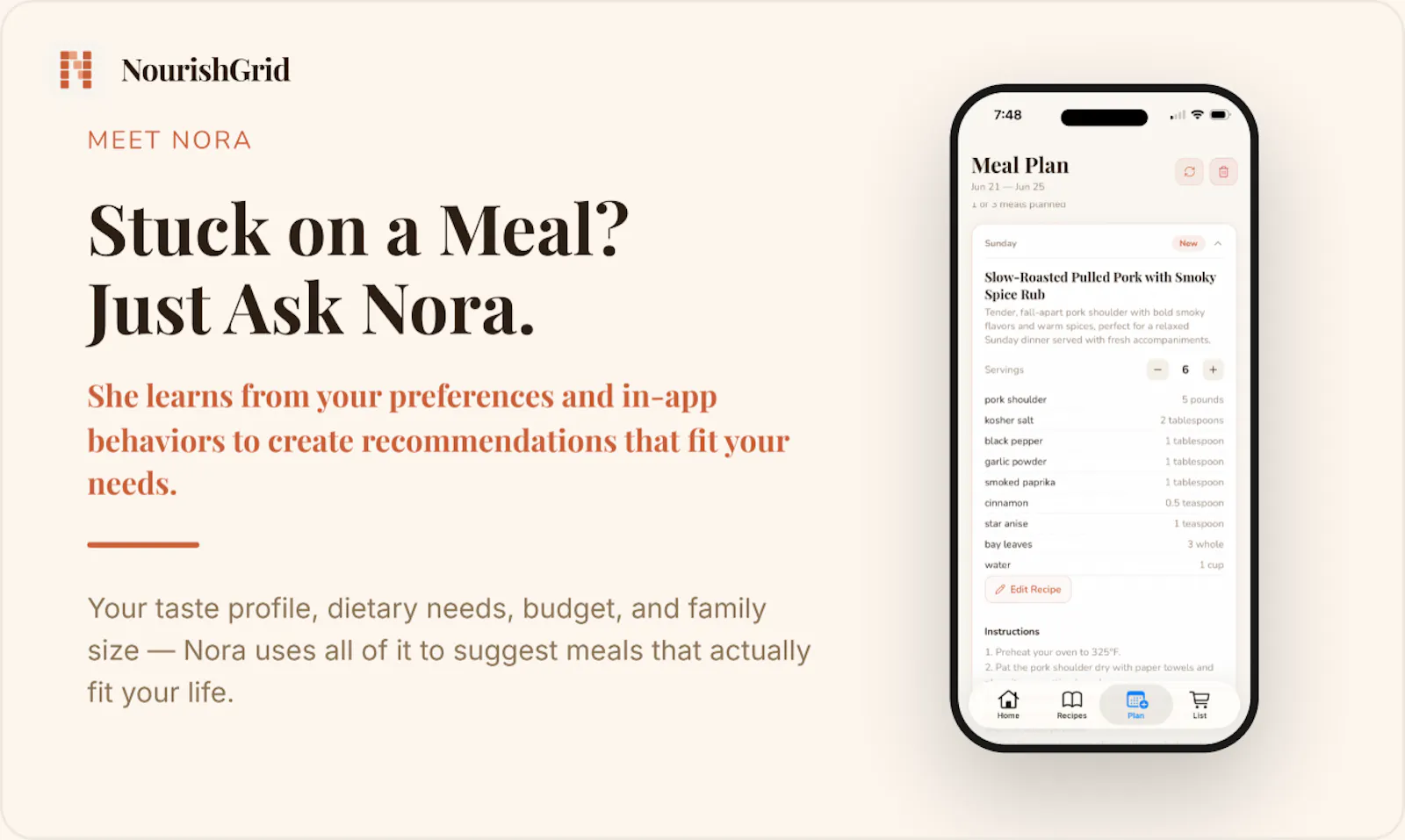 NourishGrid screenshot 5