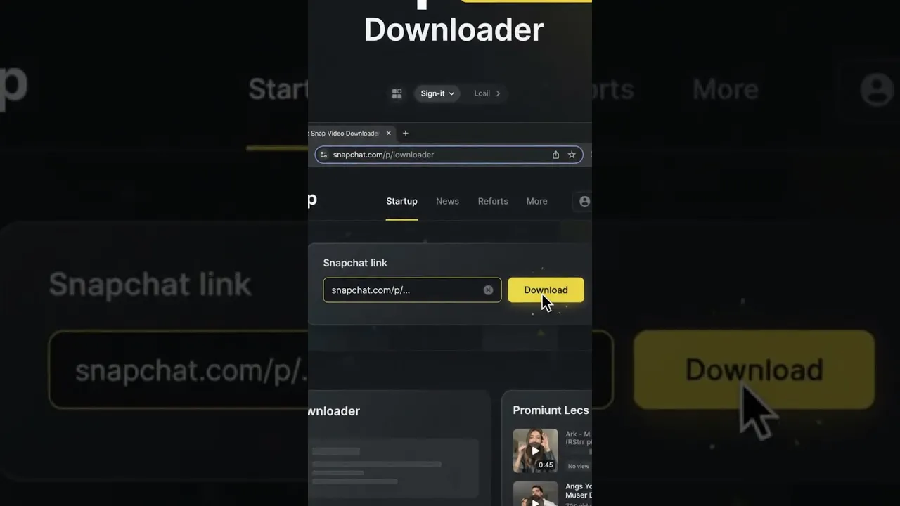 Snap Video Downloader gallery image