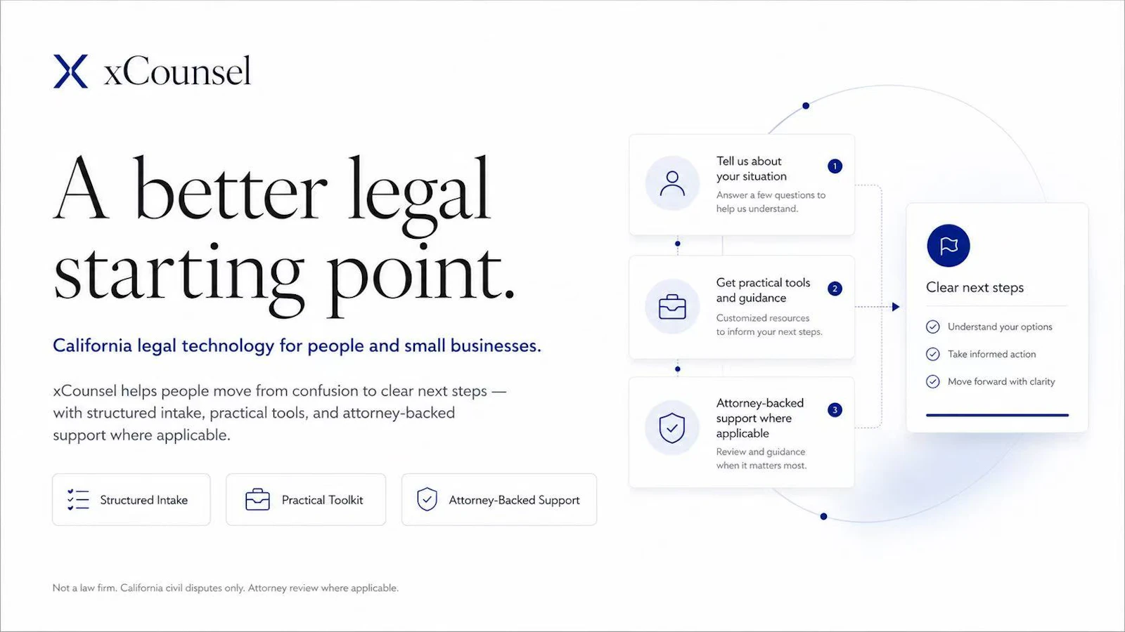 xCounsel — Lawyer-Ready Summary Builder screenshot 3