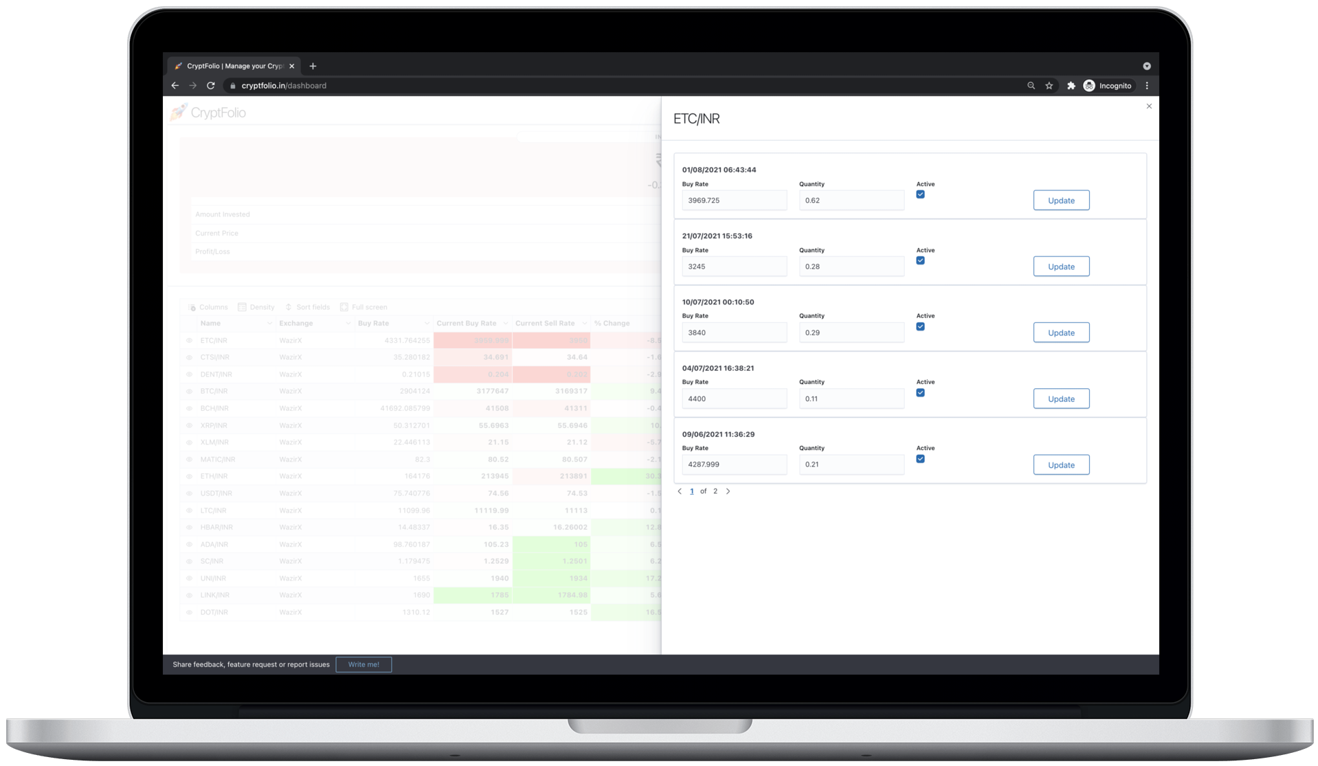 CryptFolio gallery image