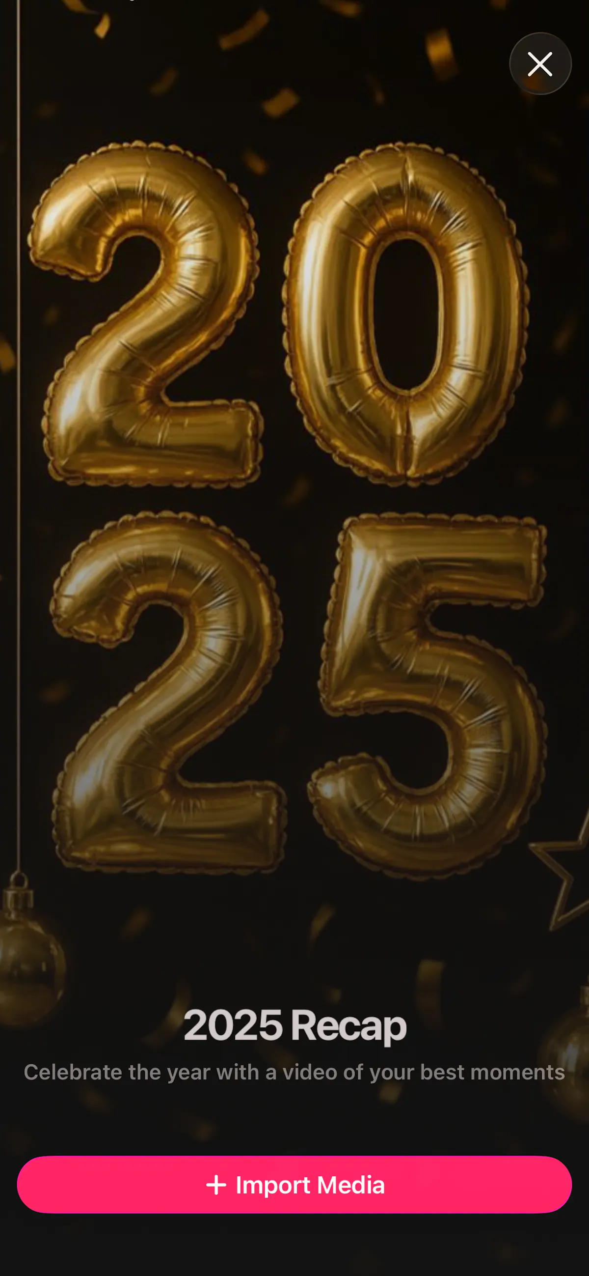 2025 Recap Maker