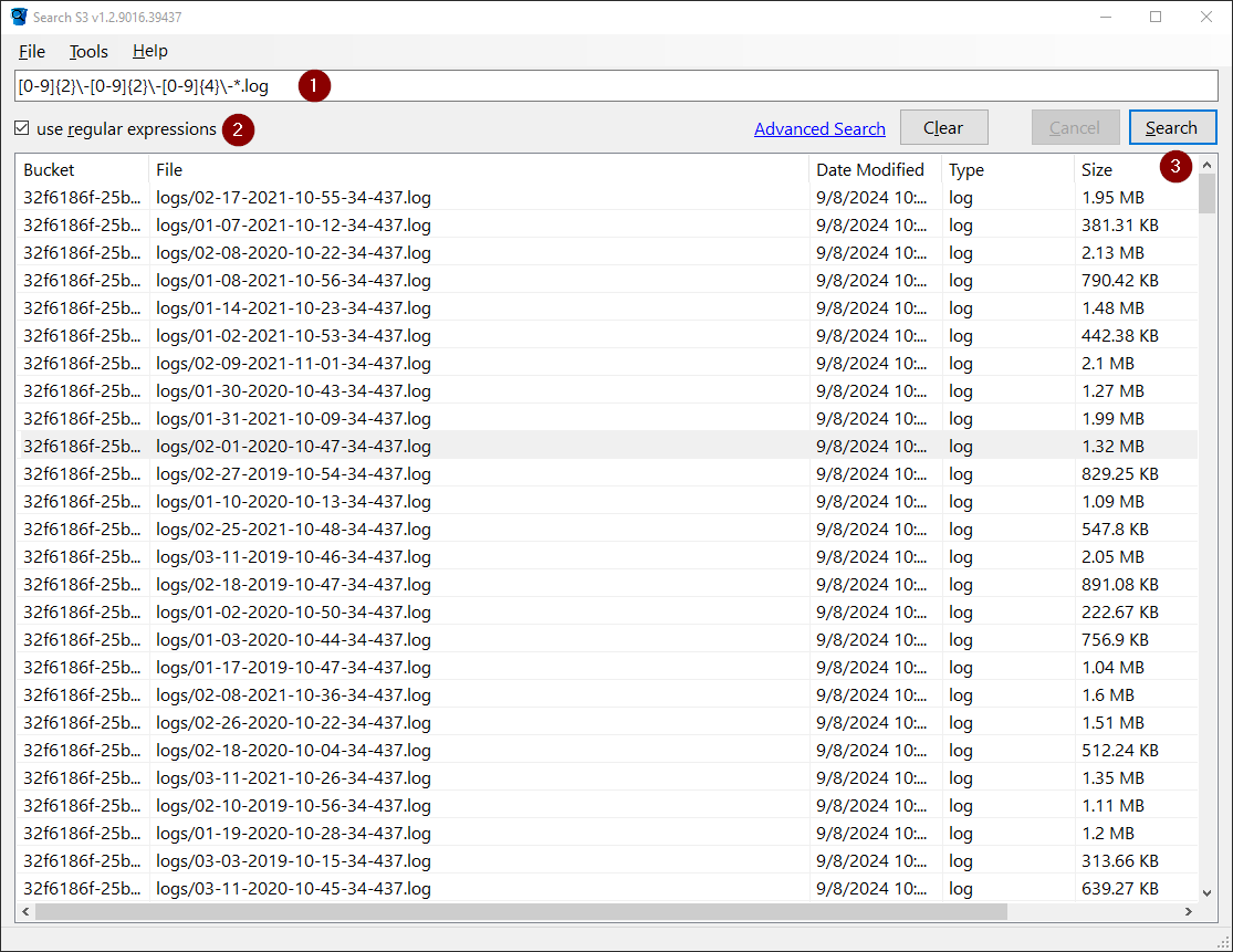 Buscas3 - Amazon S3 Search Client para Windows.S3 Bucket Explorer GUI. media 12