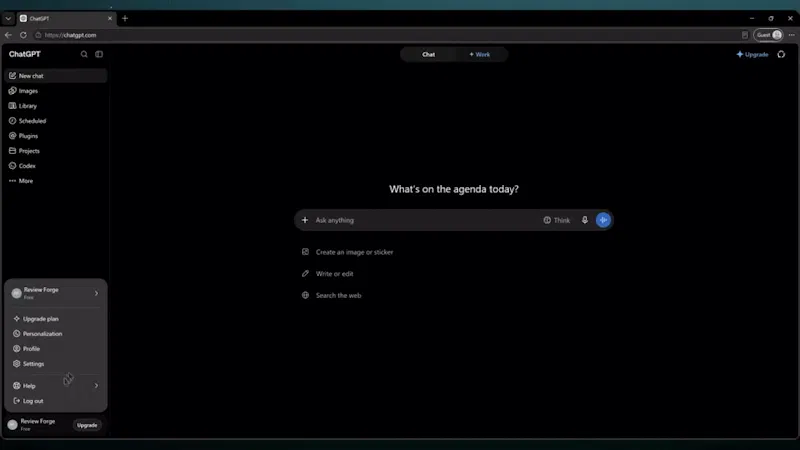 ReviewForge screenshot 1 (video preview)