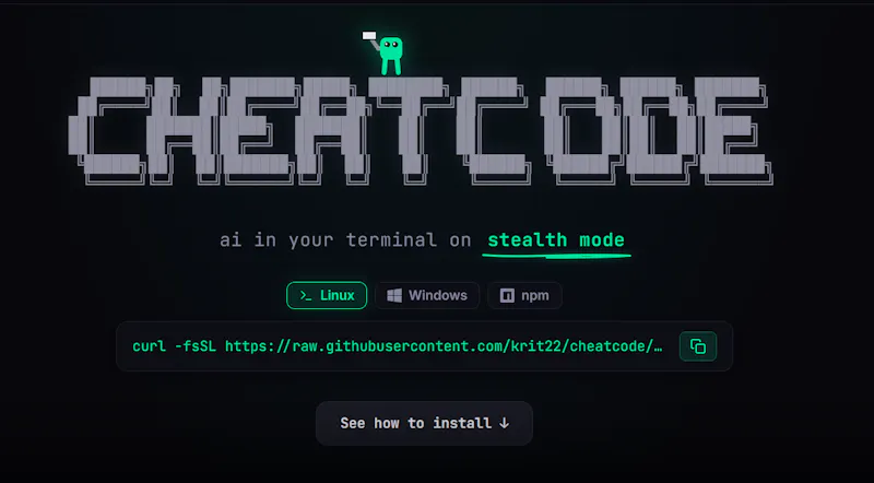 CheatCode screenshot 2