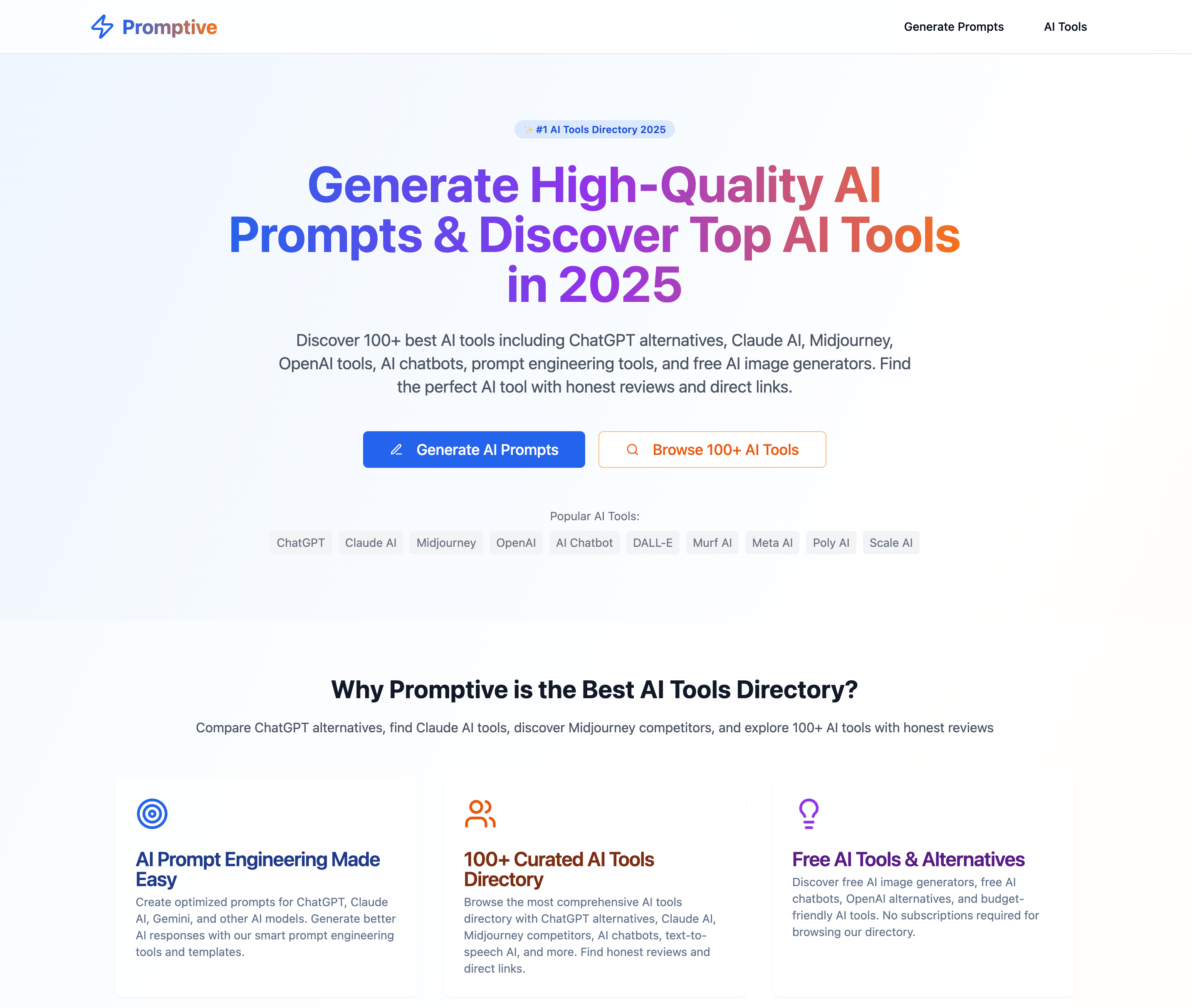 Promptive for AI media 1