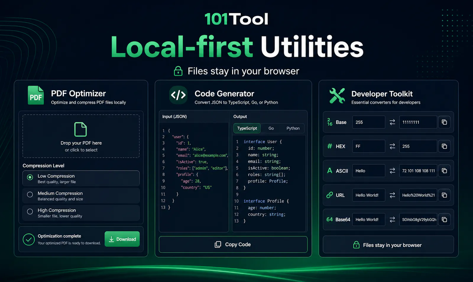 101Tool screenshot 3