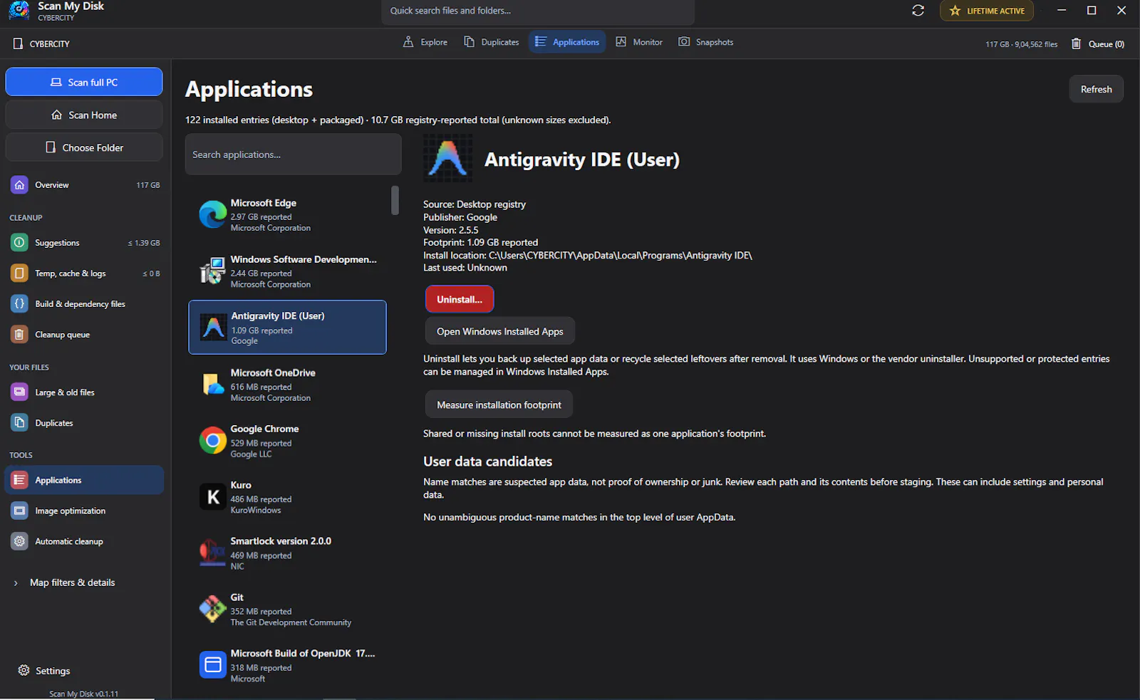 ScanMyDisk screenshot 2