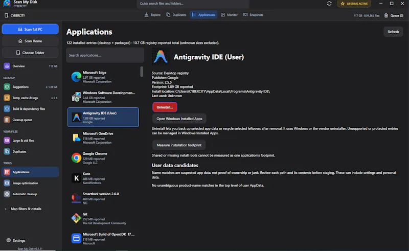 ScanMyDisk screenshot 2