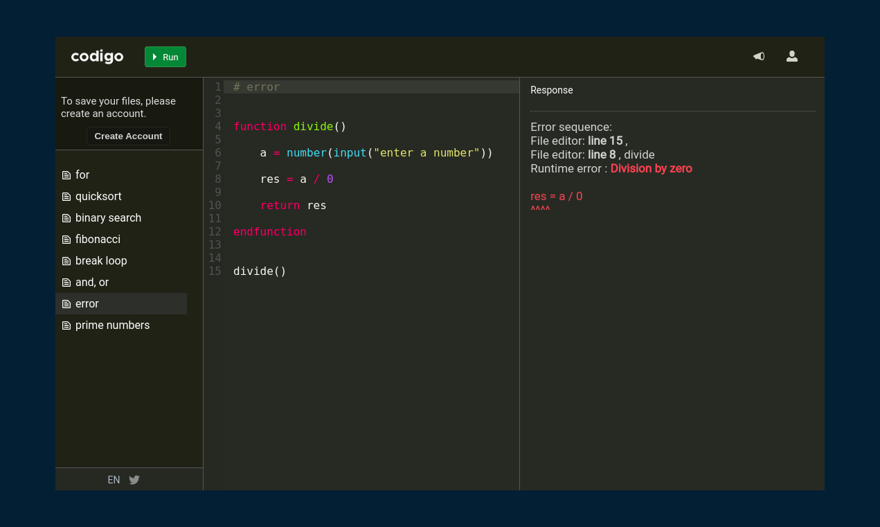 Codigo gallery image