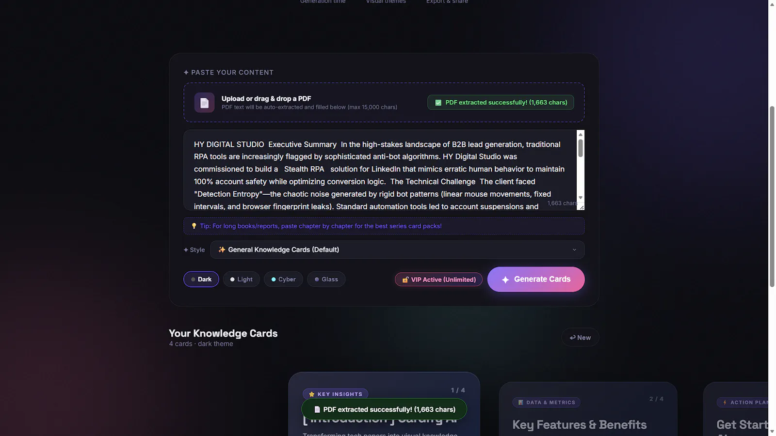 Cardify AI screenshot 3