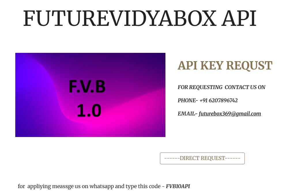 FutureVidyabox .ai - FVB1.0, sorunuzu cevaplayabilecek bir eğitim için bir AI. medya 4