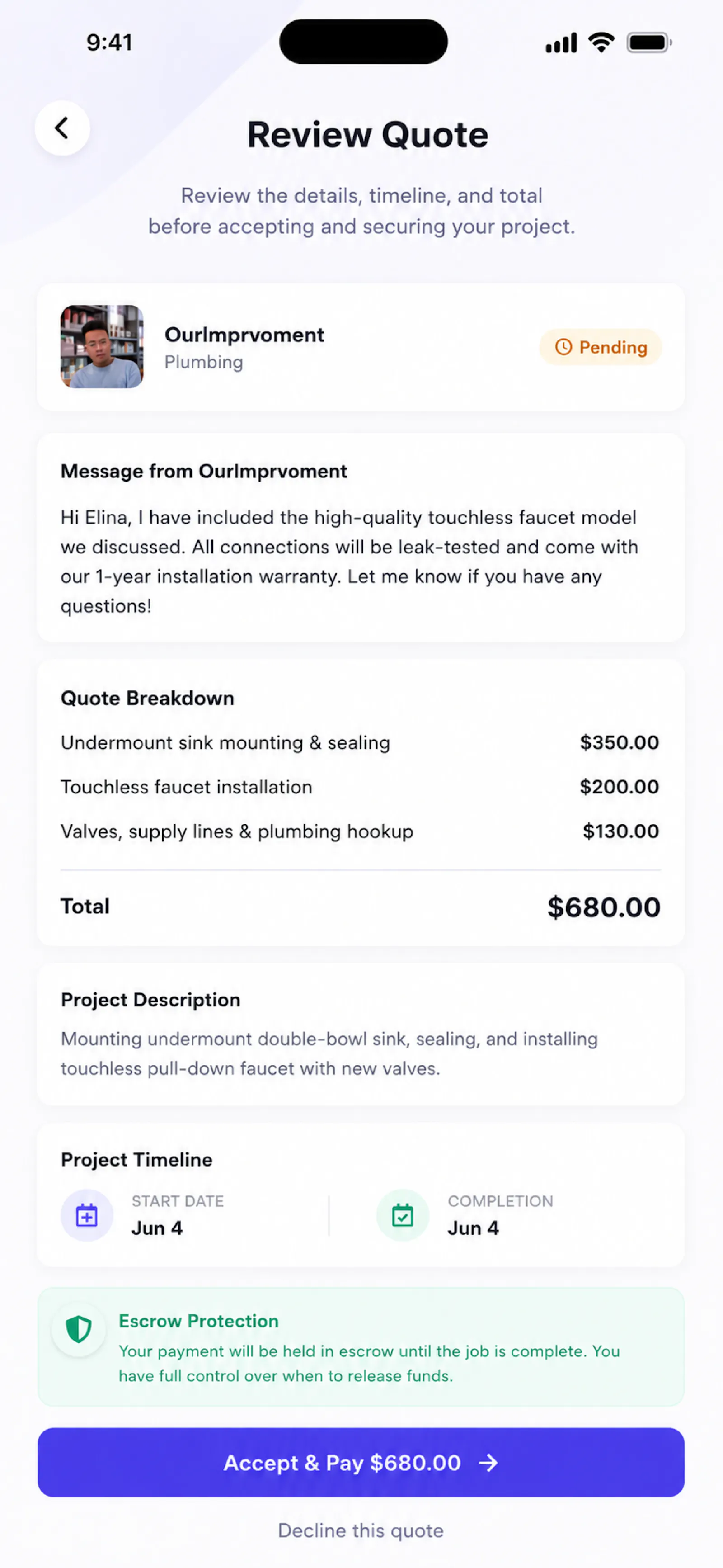 Ratedeed screenshot 5