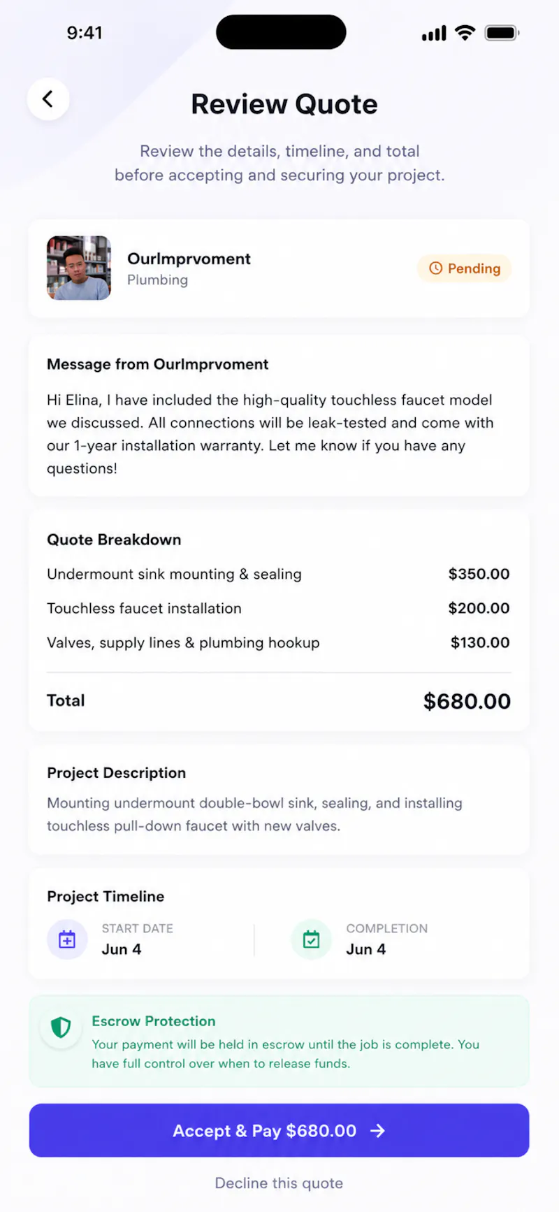 Ratedeed screenshot 5