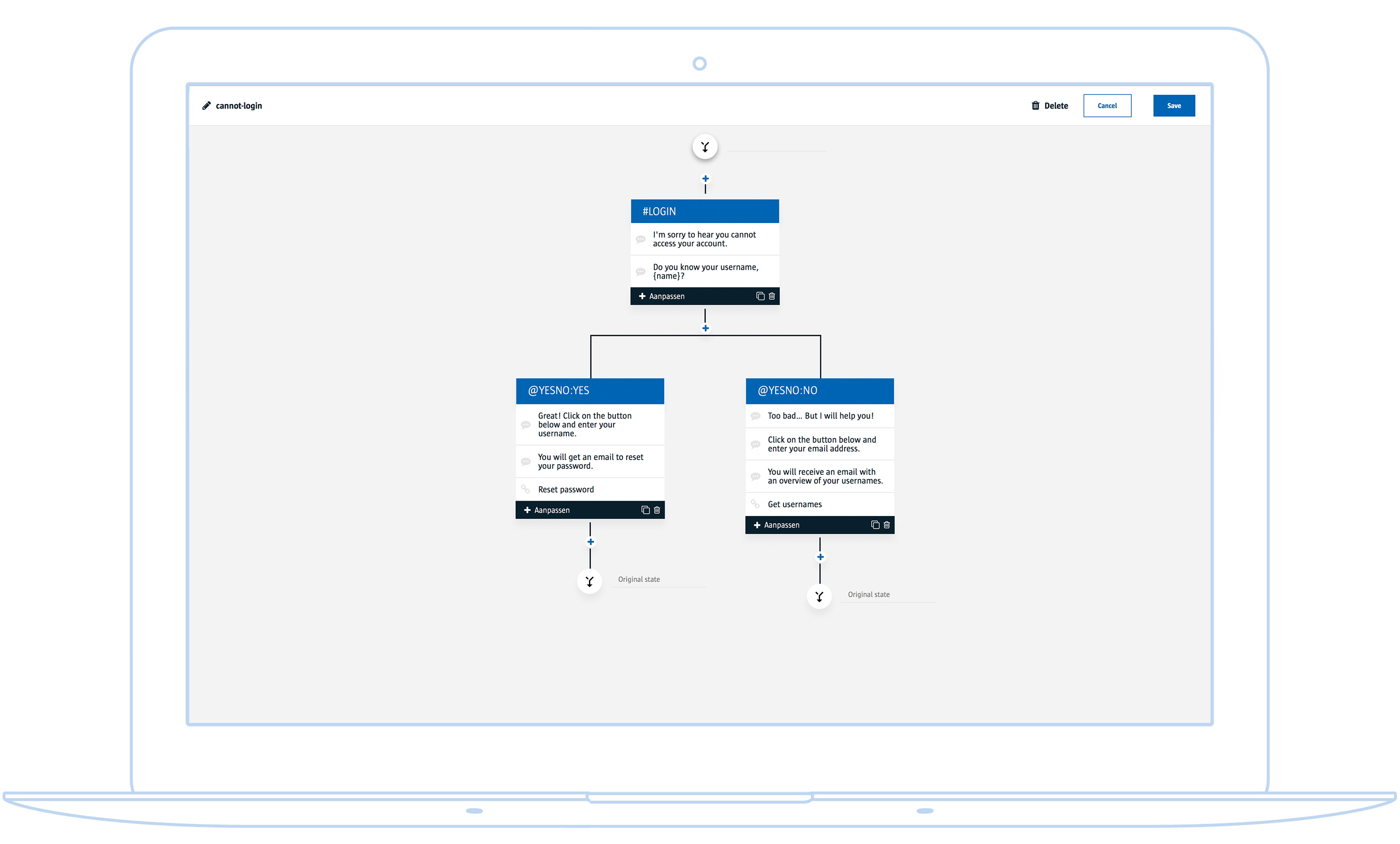 Oswald - Chatbot platform gallery image