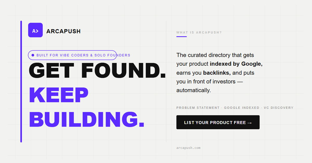 Arcapush gallery image