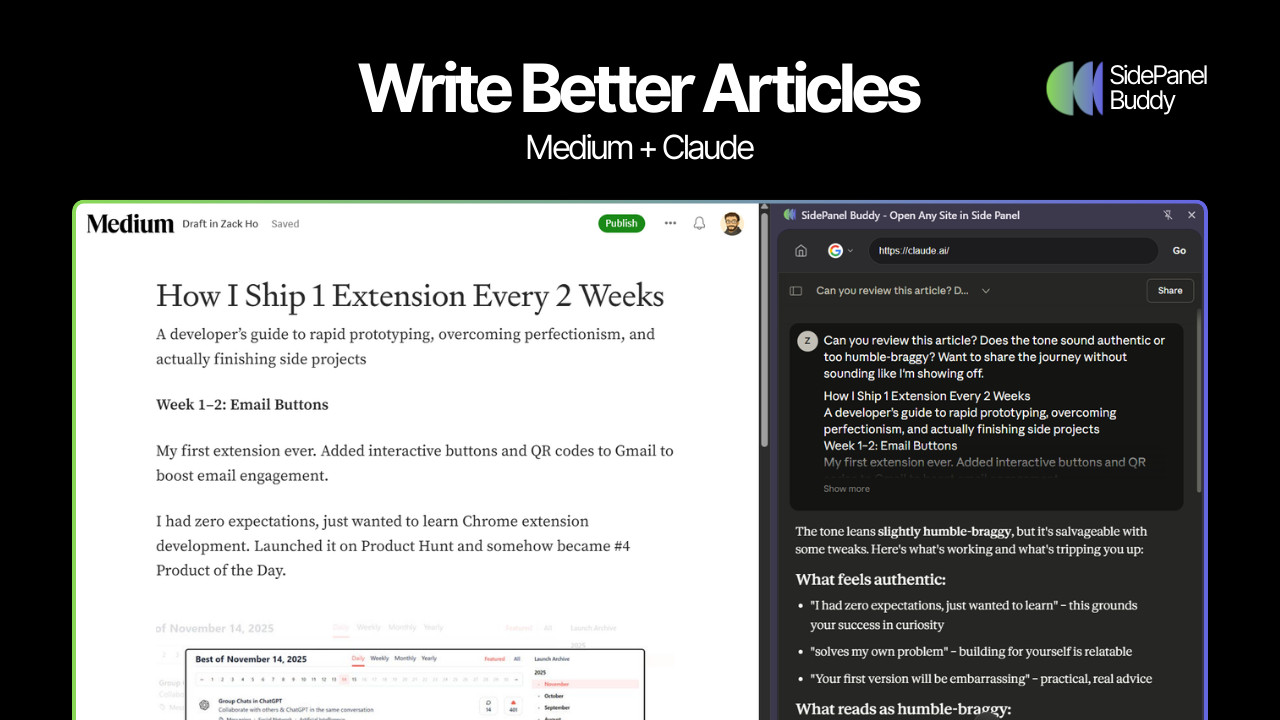 SidePanel Buddy gallery image