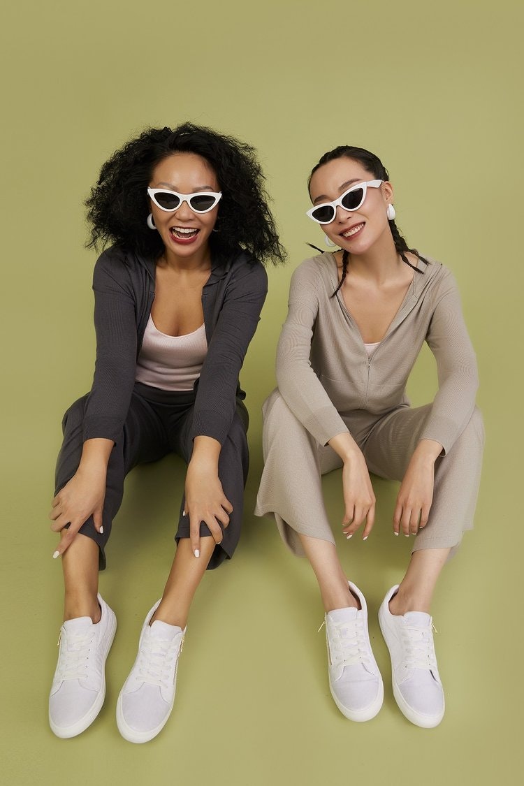 KOKOLU: Velvet and NASA-Tec Casual Shoes gallery image