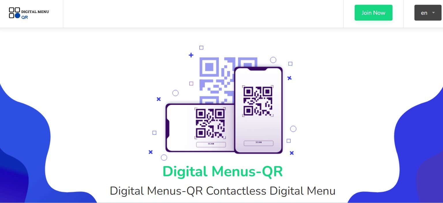 Digital MenuQR