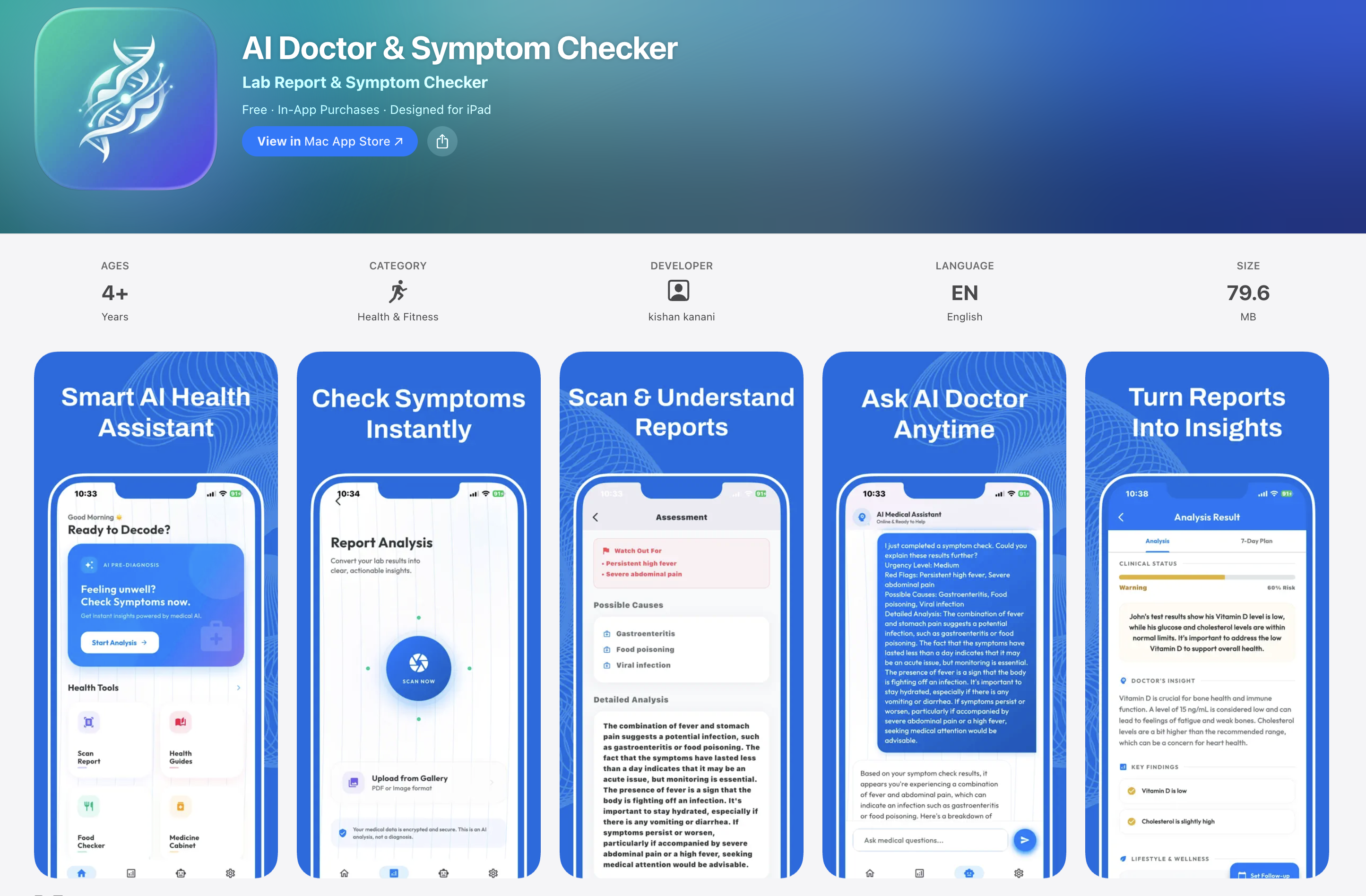 AI Doctor Instant AI Symptom Checker gallery image