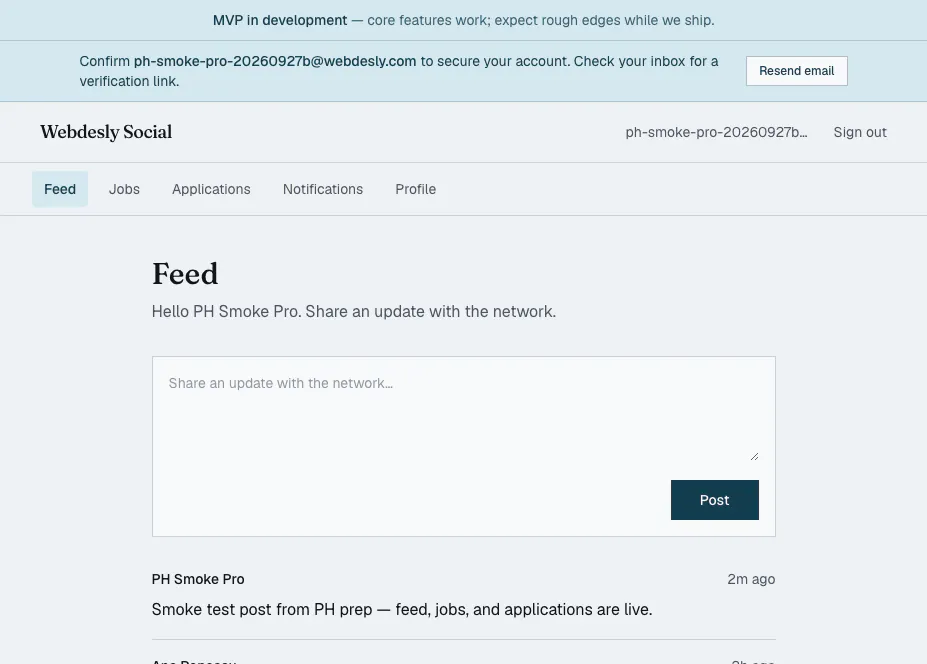 Webdesly Social gallery image