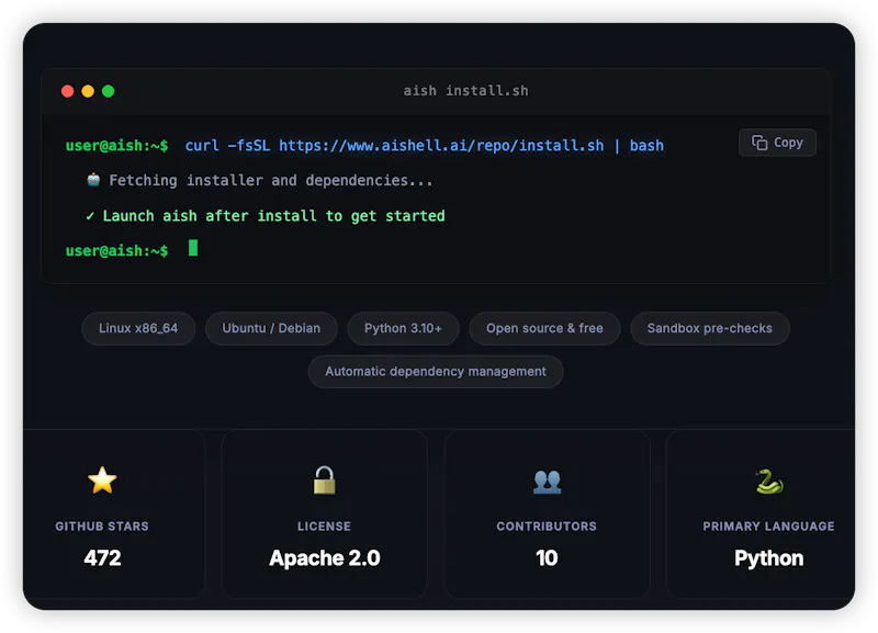 AISH screenshot 2
