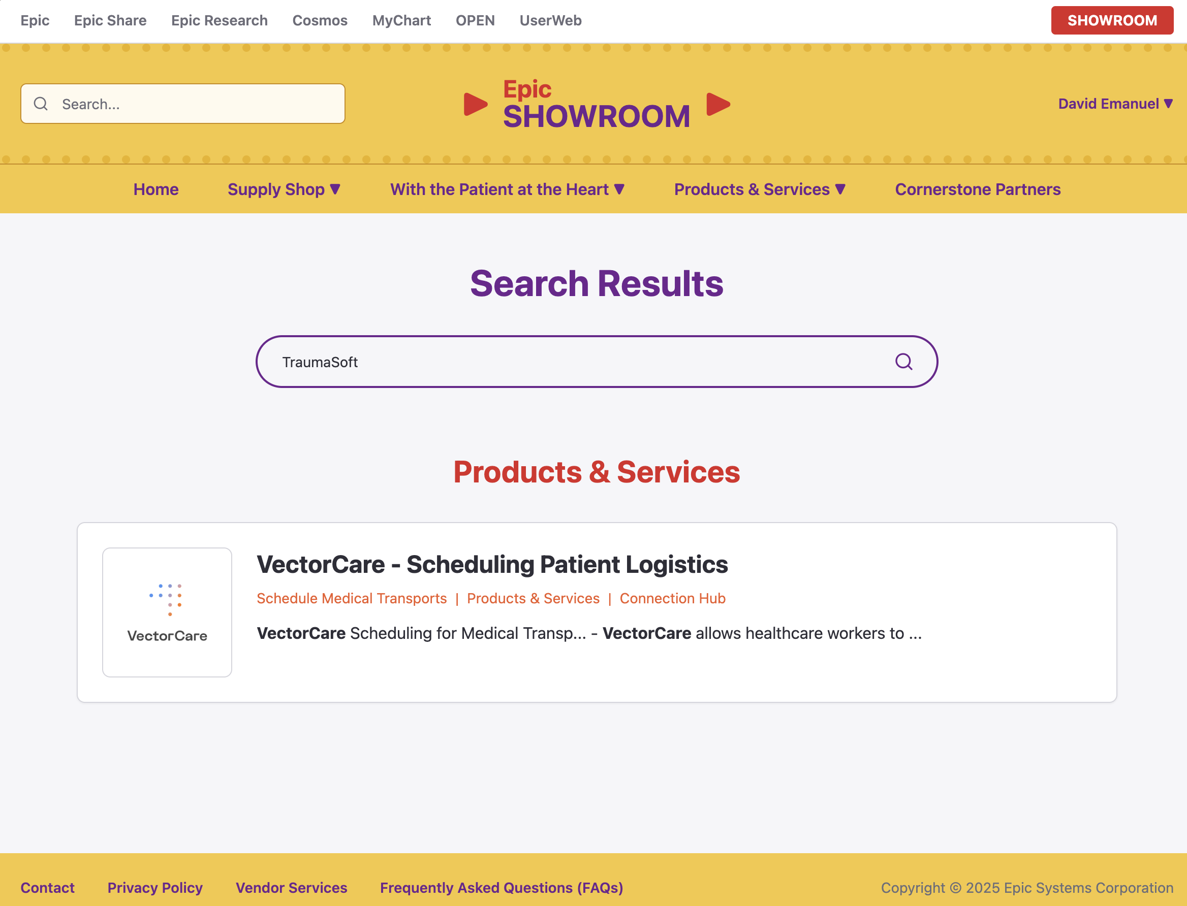 VectorCare Smart on FHIR for EPIC gallery image