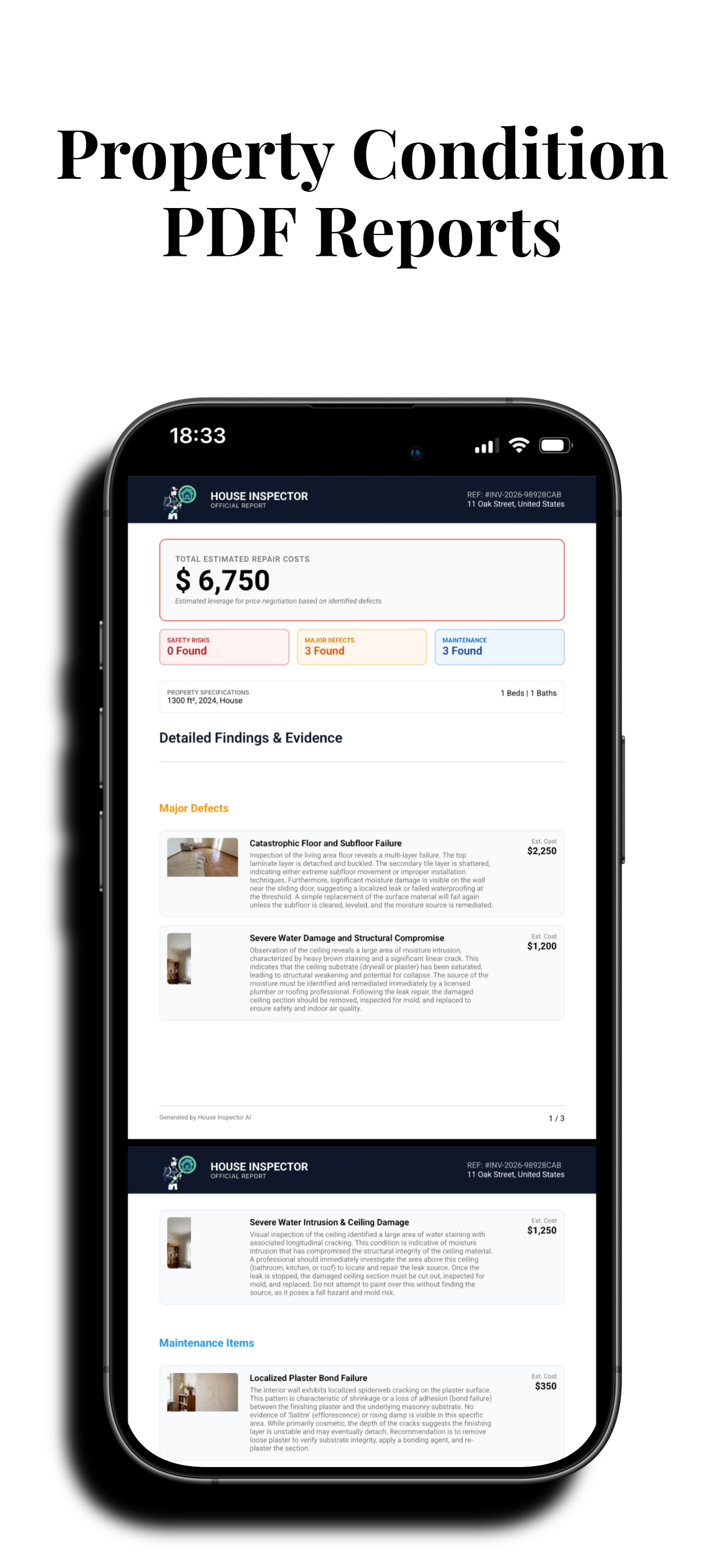 House Inspector - Screenshot 4 showing product features and functionality