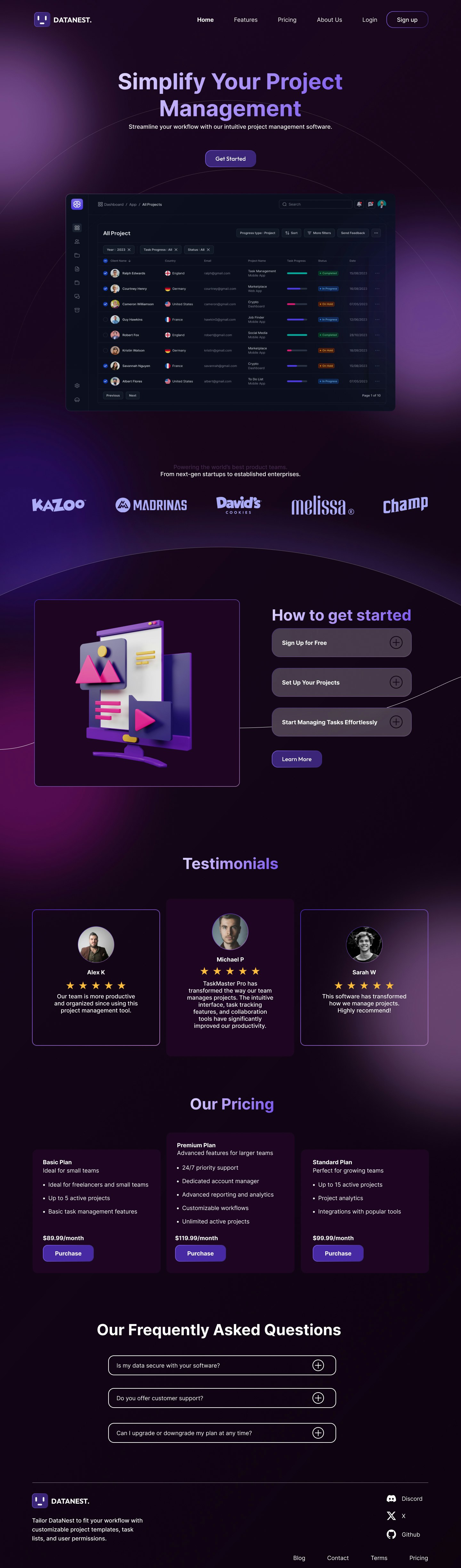 Stuctow studios неограниченные целевые страницы - Дизайн подписки на эксперты с высоким уровнем конверсии медиа 5