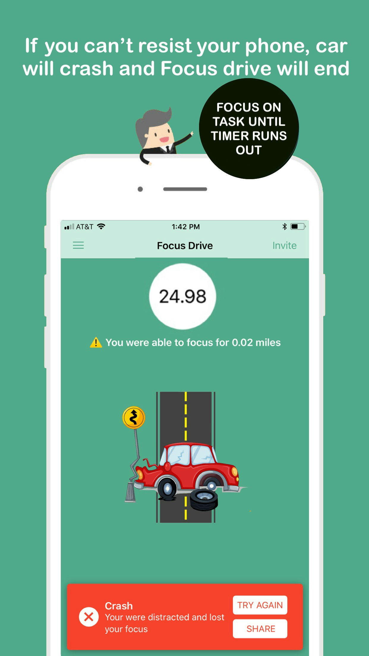 Focus Drive -  Stay focussed and get your task done! gallery image