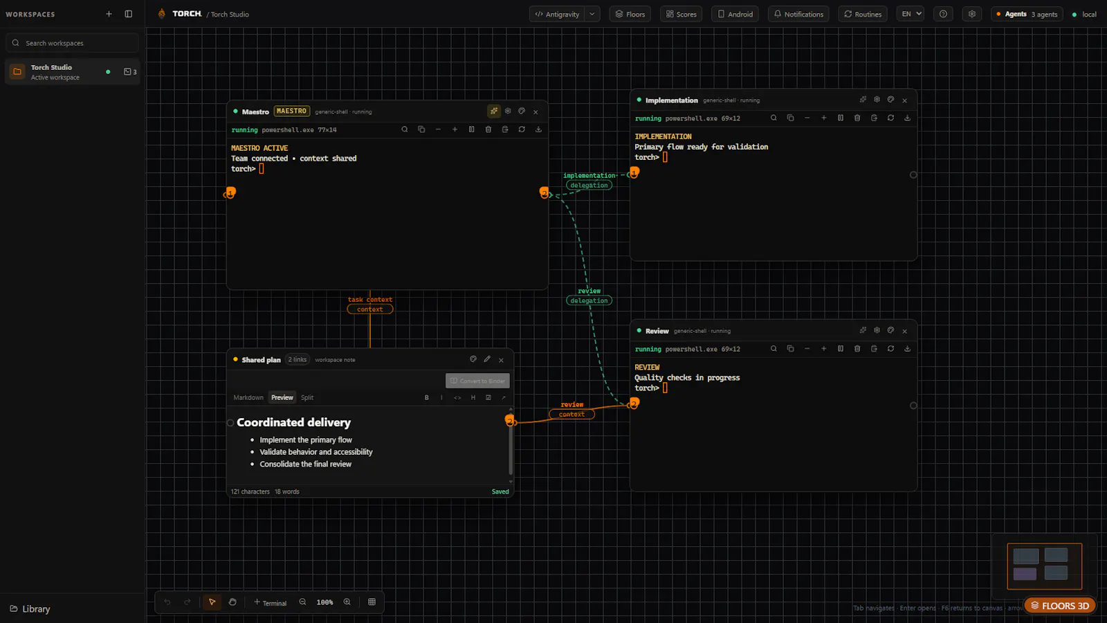Torch Orchestrator screenshot 4