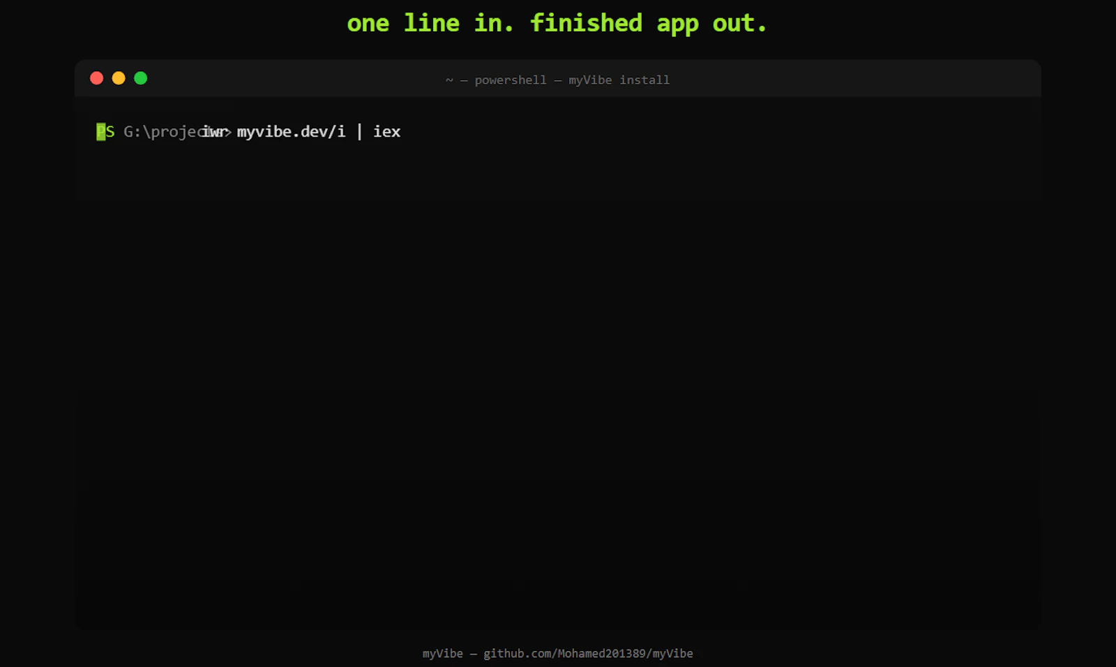 myVibe screenshot 1