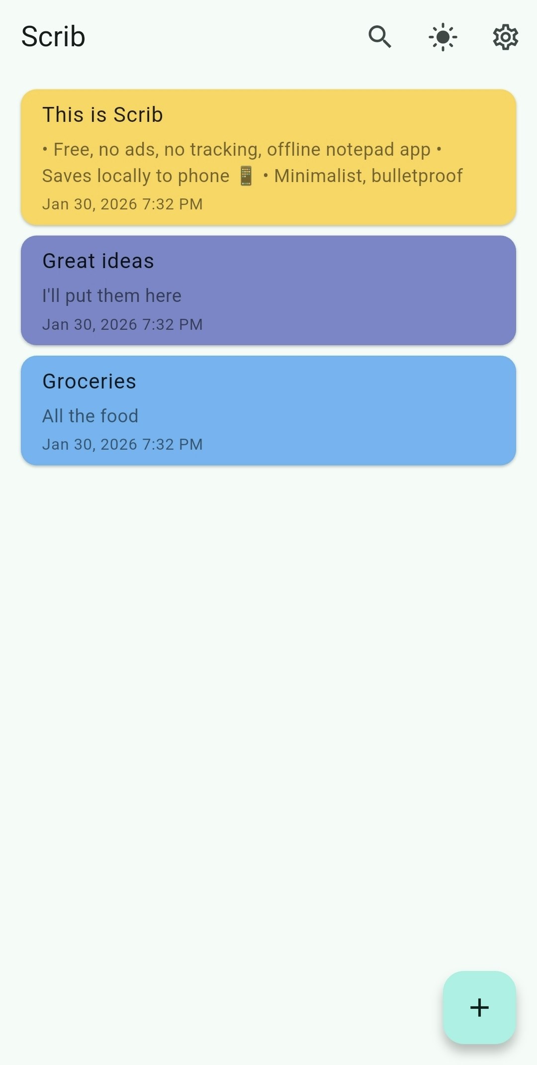 Scrib - Screenshot 3 showing product features and functionality