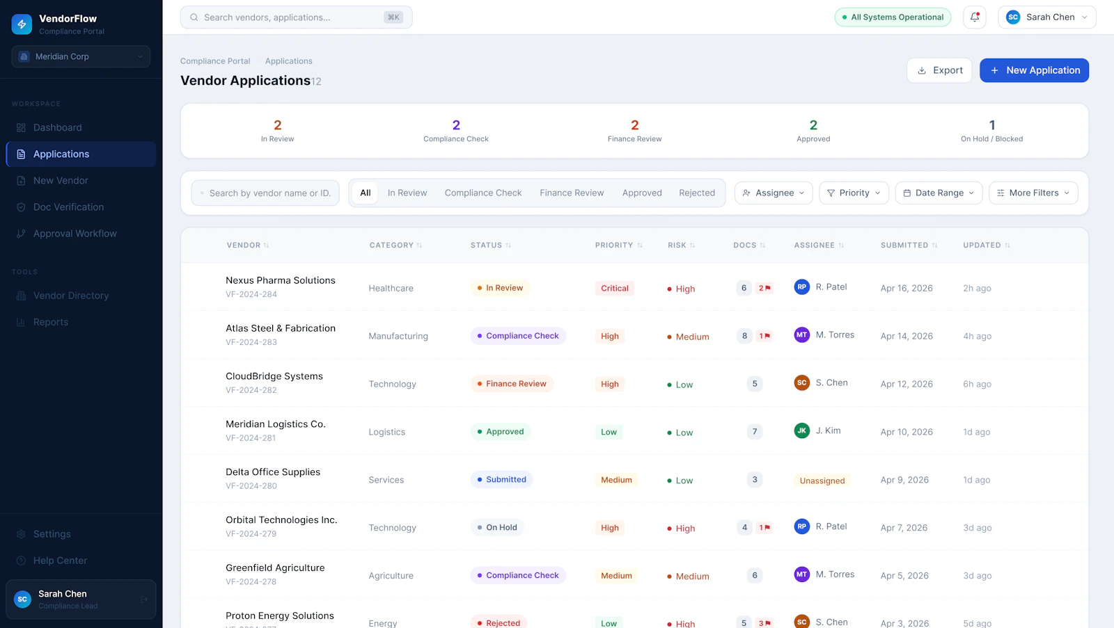 VendorFlow screenshot 9