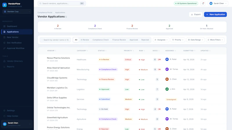 VendorFlow screenshot 9