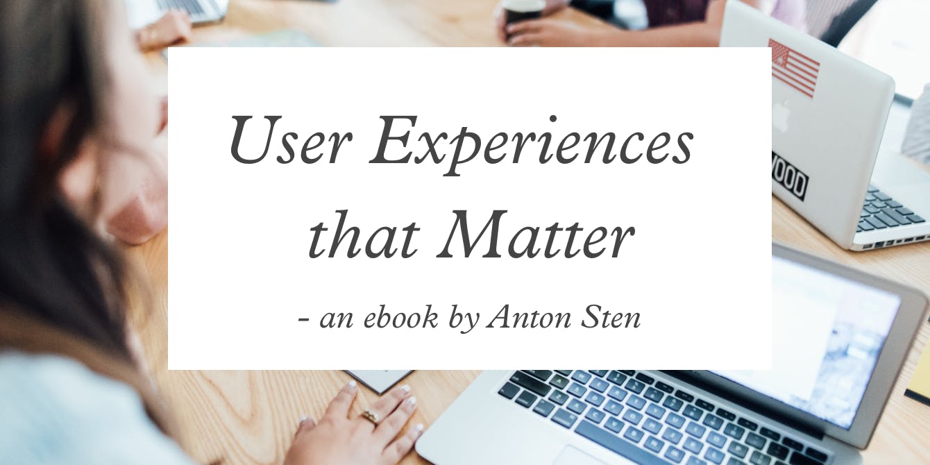 User Experiences That Matter media 2