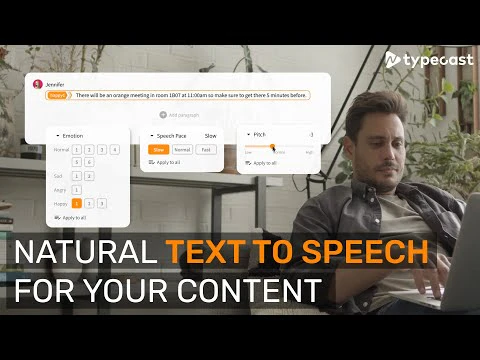 Typecast — screenshot 1 showing tool features and UI