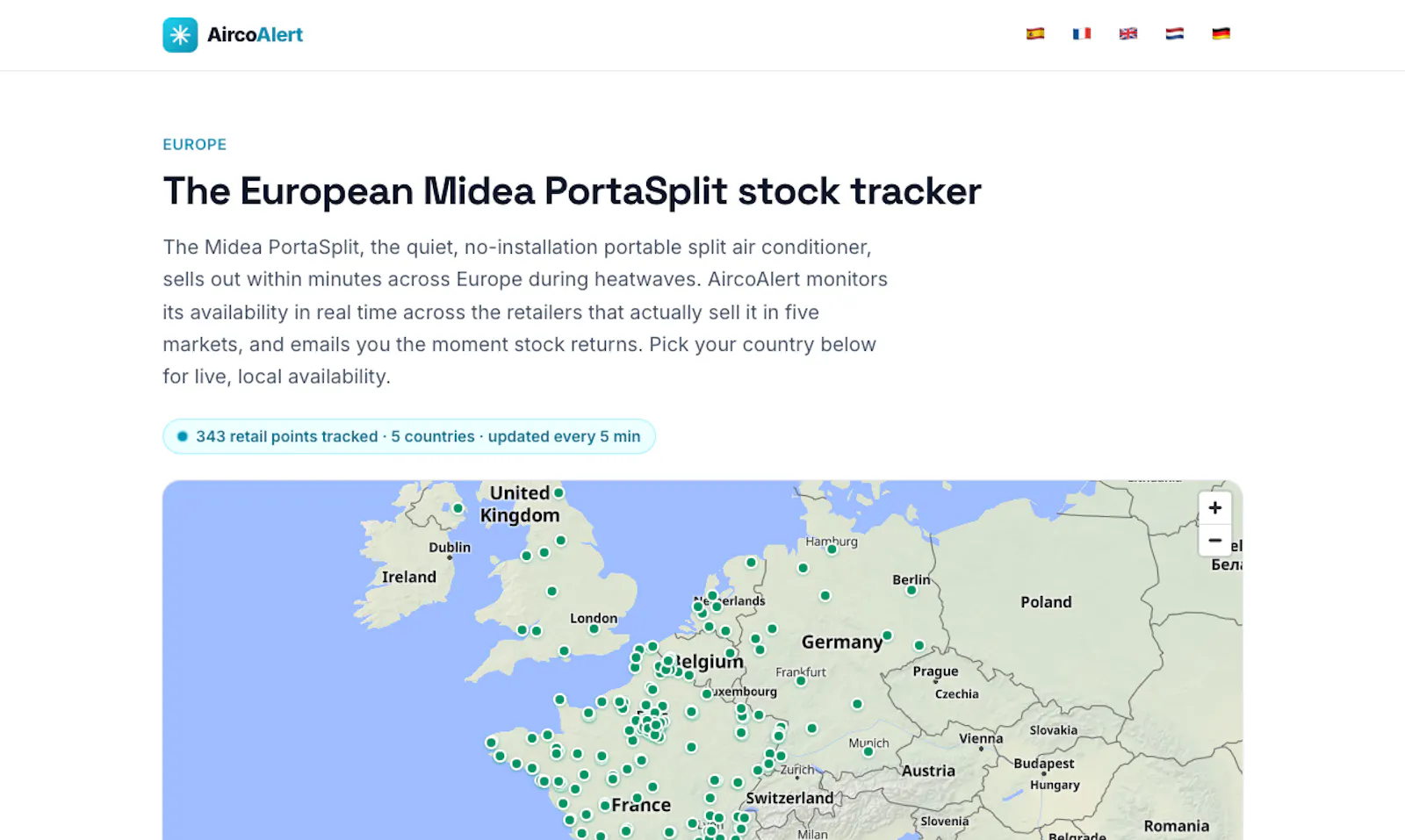 AircoAlert screenshot 3