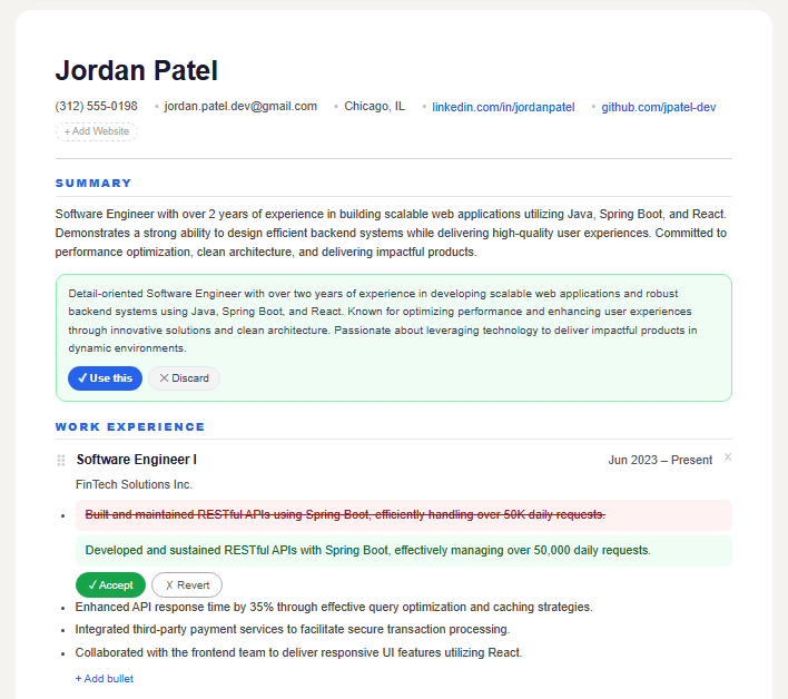 ResuMog gallery image