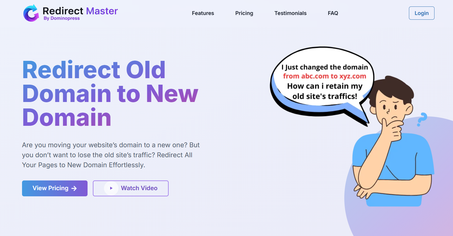 Redirect Master - Main product screenshot demonstrating key features and user interface