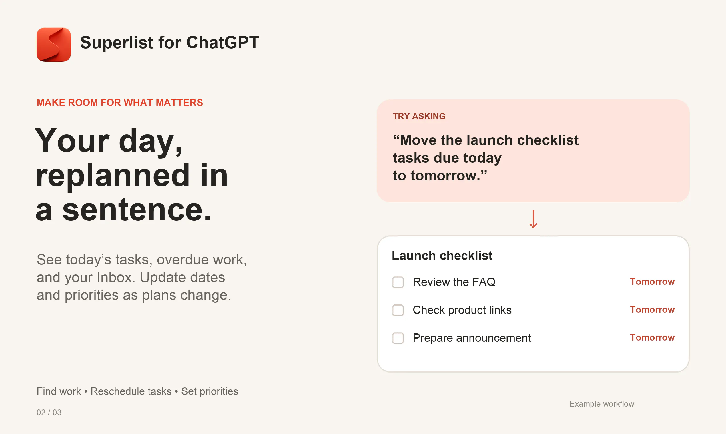 Superlist for ChatGPT gallery image