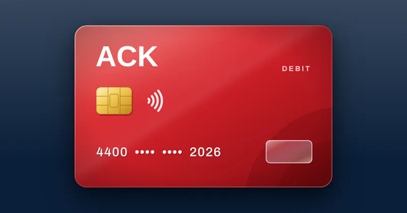 ACK card screenshot 1