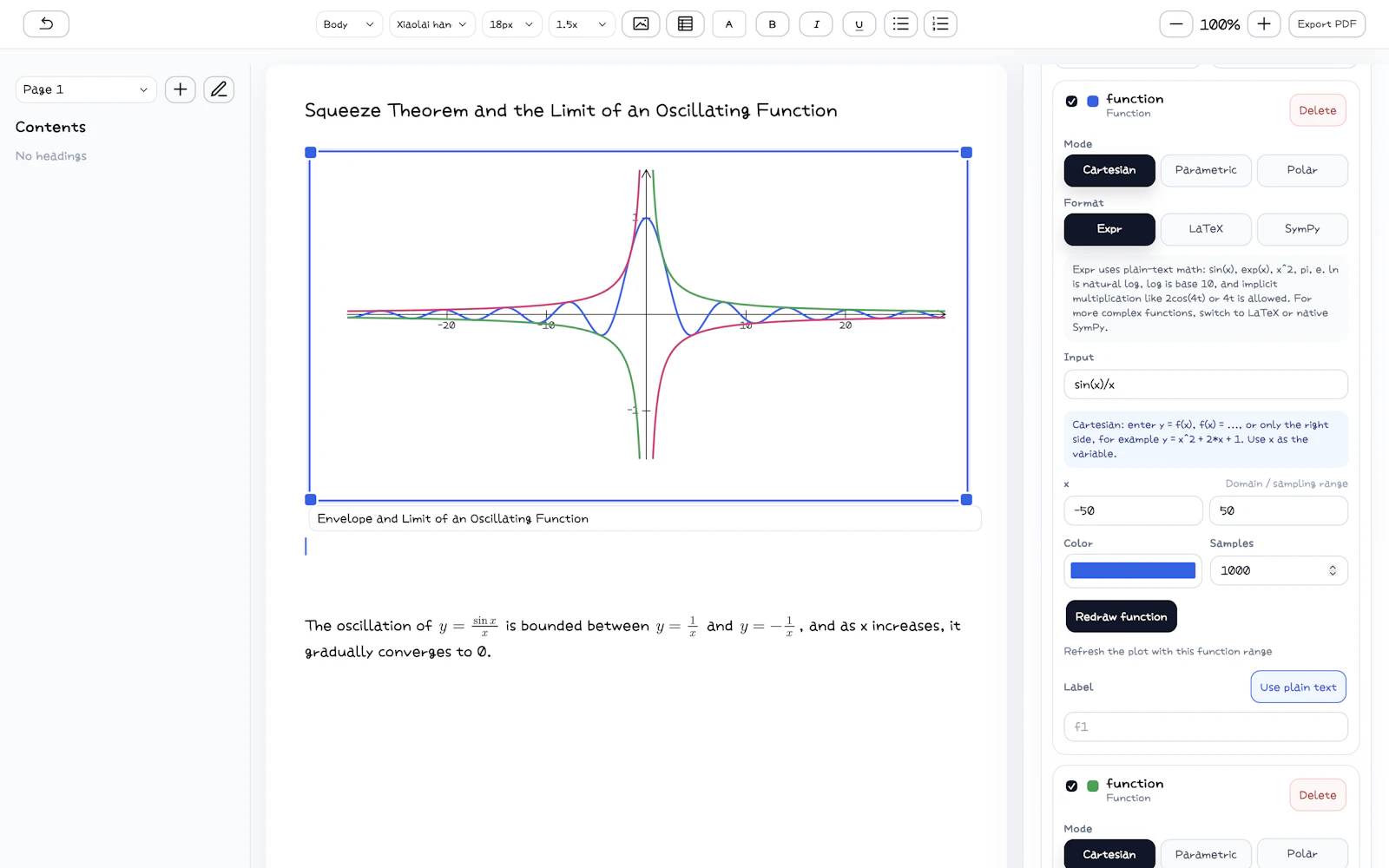 MathDraft screenshot 1